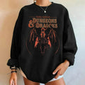 Vintage Dungeons & Dragons SWEATSHIRT, DnD Sweatshirt, DnD Shirt, Dungeon Master Sweatshirt, Fantasy Role Playing Game...