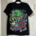 penacho Quetzacoalt y-shirt Black Cotton Hoodie, Sweatshirt | GrindPrints.com