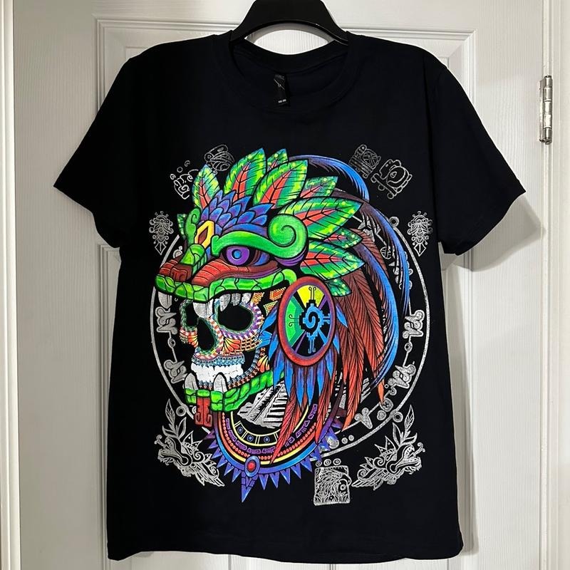 penacho Quetzacoalt y-shirt Black Cotton Hoodie, Sweatshirt | GrindPrints.com