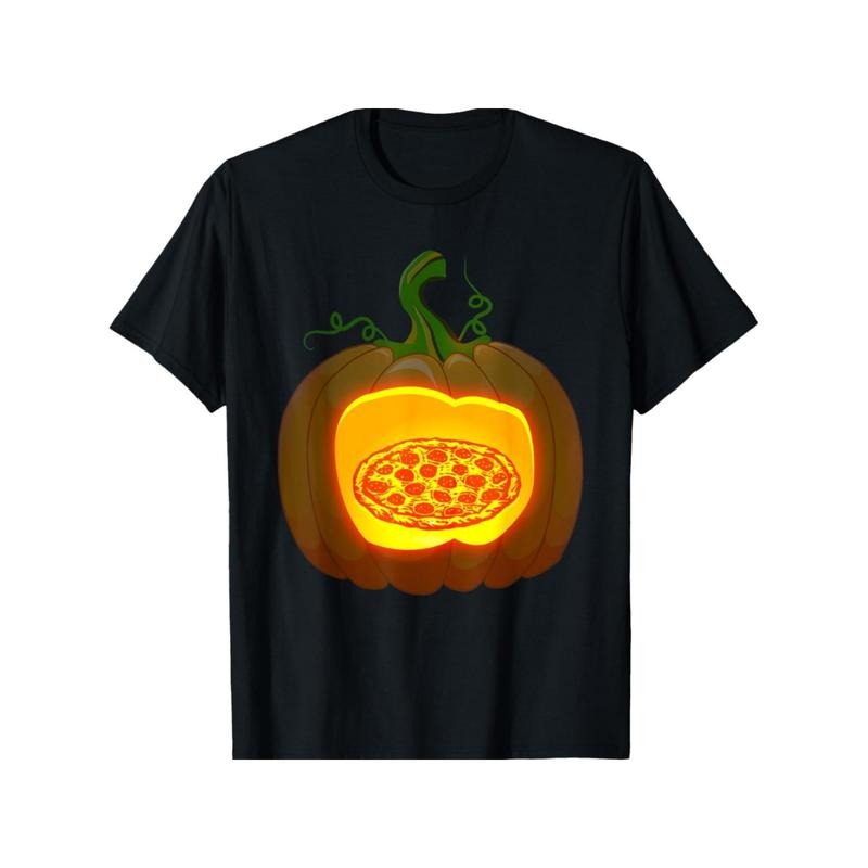 pizza Watch Horror Movie Halloween T-Shirt made in usa Hoodie, Sweatshirt | GrindPrints.com