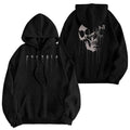 Swear Drippy Skull Hoodie Double Side Crewneck 50/50 Cotton/ polyester Casual Unisex T-Shirt with Trendy Design for Any...