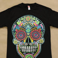 skull T-shirt Black Cotton Hoodie, Sweatshirt | GrindPrints.com