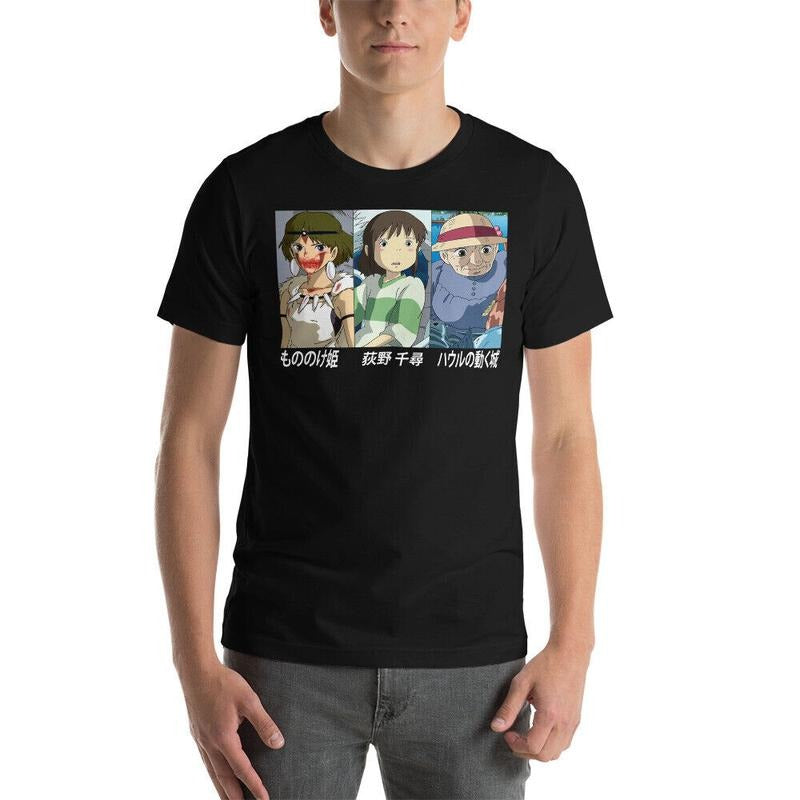 studio ghibli anime manga Aesthetic new Unisex T-Shirt S-4XL,graphic tee Hoodie, Sweatshirt | GrindPrints.com
