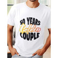 stylish short-sleeved cotton T-shirt, breathable and moisture-absorbing, casual summer T-shirt, personalized print