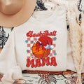 Christmas Basketball Mama Sweatshirt/hooodie/tshirt, Basketball with Santa Hat Shirt, Basketball Christmas Shirt,...