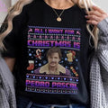 All I Want For Christmas Is Pedro Pascal Sweatshirt/hoodie/tshirt, Christmas Pedro Pascal Shirt,gladiator 2 Sweatshirt...
