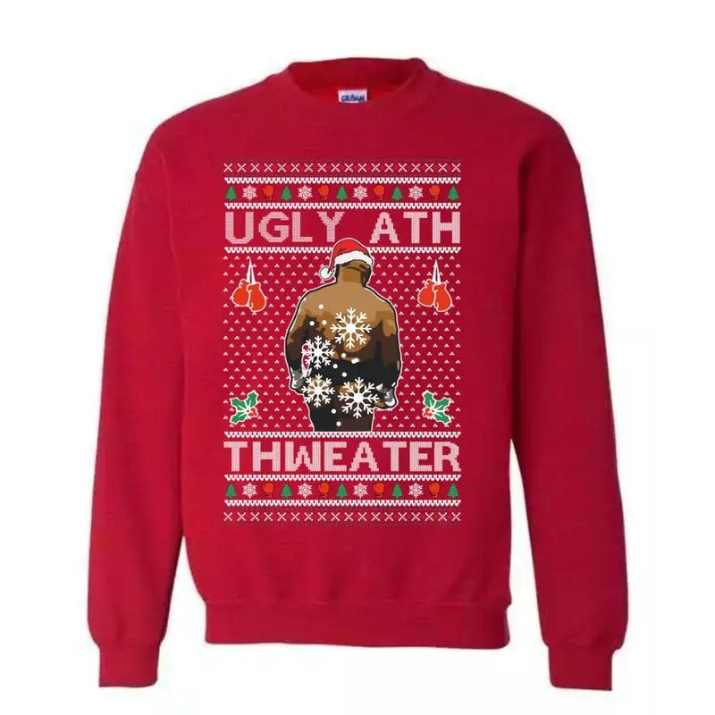 Funny Ugly Merry Christmas sweatshirt/hoodie/tshirt, Cotton, Menswear, sweatshirt trend 2024, tshirt top | GrindPrints.com