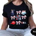 Trump Vance 2024 Coquette Bow  sweatshirt/hoodie/tshirt, Patriotic Shirt, America Coquette T-shirt Gift, Trump Won...