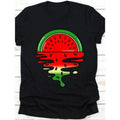 watermelon T-shirt, cute watermelon T-shirt, sliced watermelon T-shirt, watermelon, national watermelon day, watermelon...